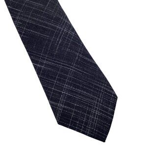 Skinny Tie Madness Mens Plaid Neck Tie Cotton Multicolor Stipes SKM3247